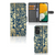 Samsung Galaxy A14 5G Hoesje Beige Flowers met luxe bloemen design en ruimte voor 3 pasjes.