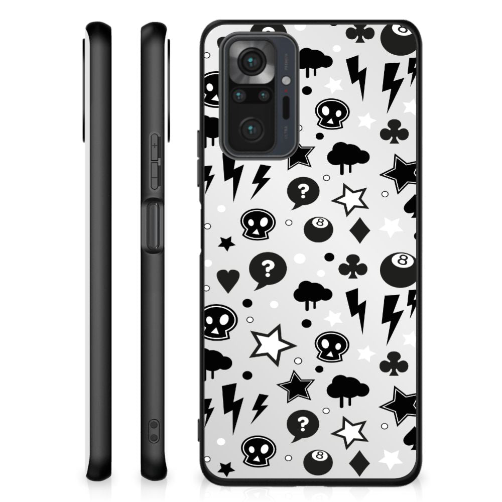Telefoonhoesje Xiaomi Redmi Note 10 Pro Silver Punk B2C Telecom