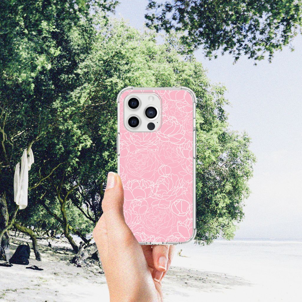 iPhone 13 Pro Max Case White Flowers - B2C Telecom