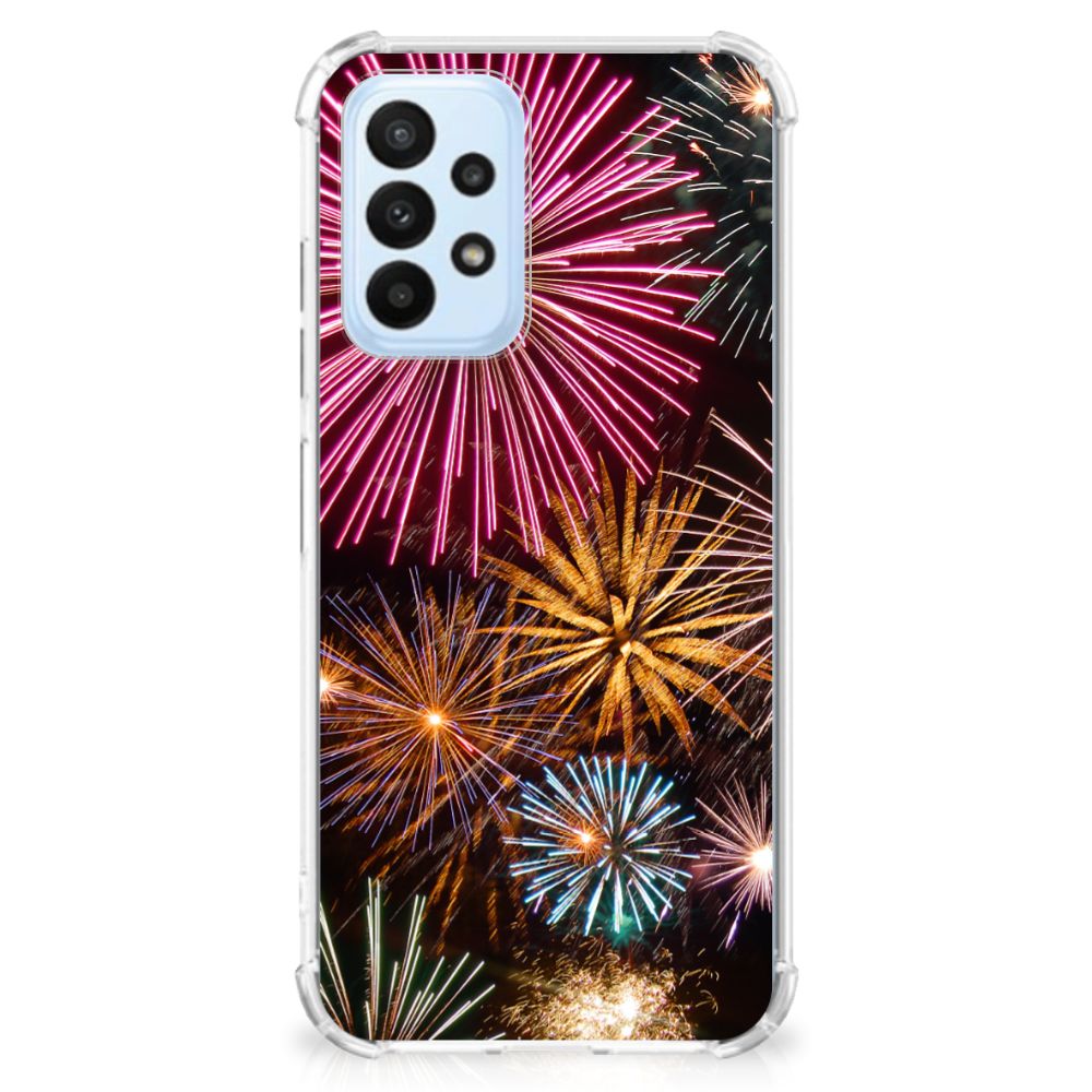 Samsung Galaxy A23 Anti Shock Bumper Case Vuurwerk - B2C Telecom