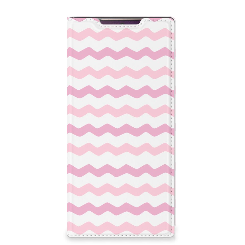 Samsung Galaxy Note 20 Ultra Hoesje met Magneet Waves Roze - B2C Telecom