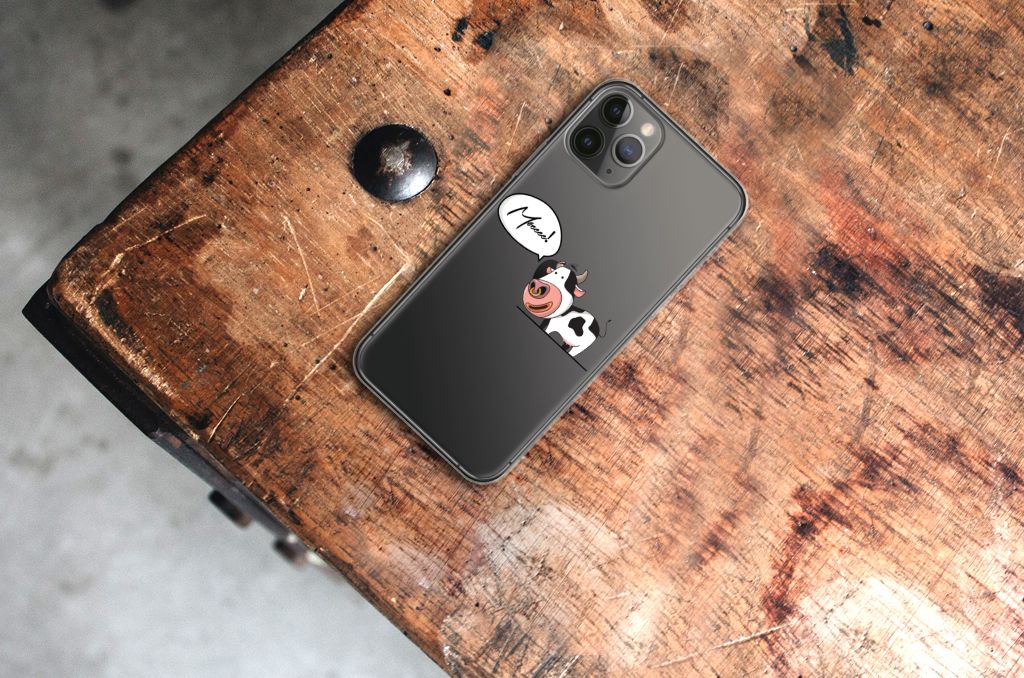 Apple iPhone 11 Pro Telefoonhoesje met Naam Cow