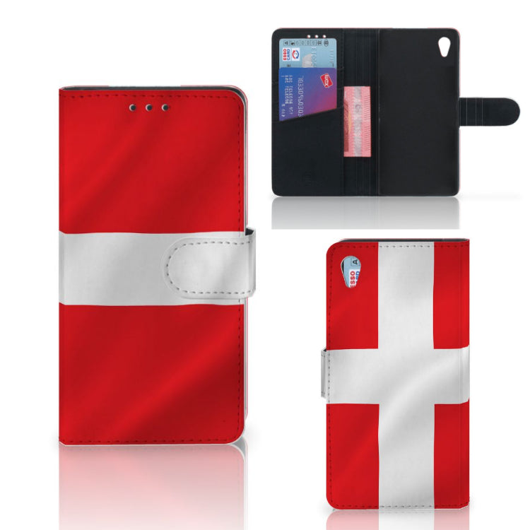 Sony Xperia Z3 Bookstyle Case Denemarken