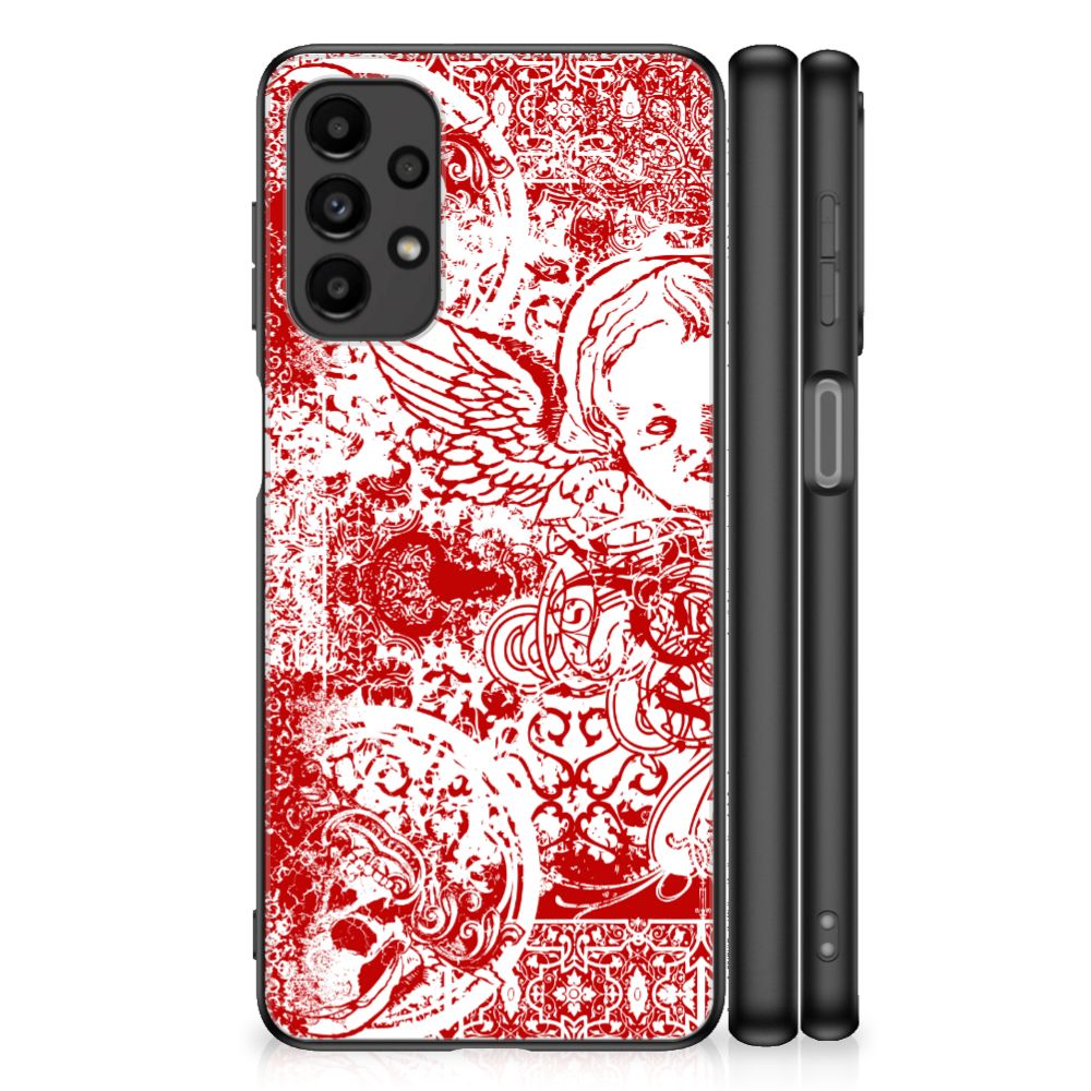 Telefoonhoesje Samsung Galaxy A13 4G Angel Skull Rood B2C Telecom