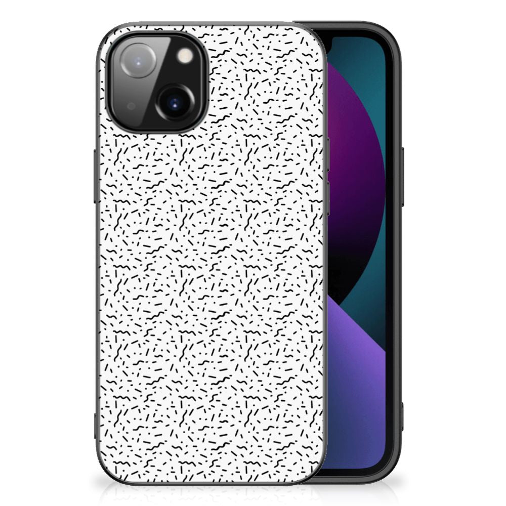 Apple iPhone 13 Back Case Stripes Dots B2C Telecom