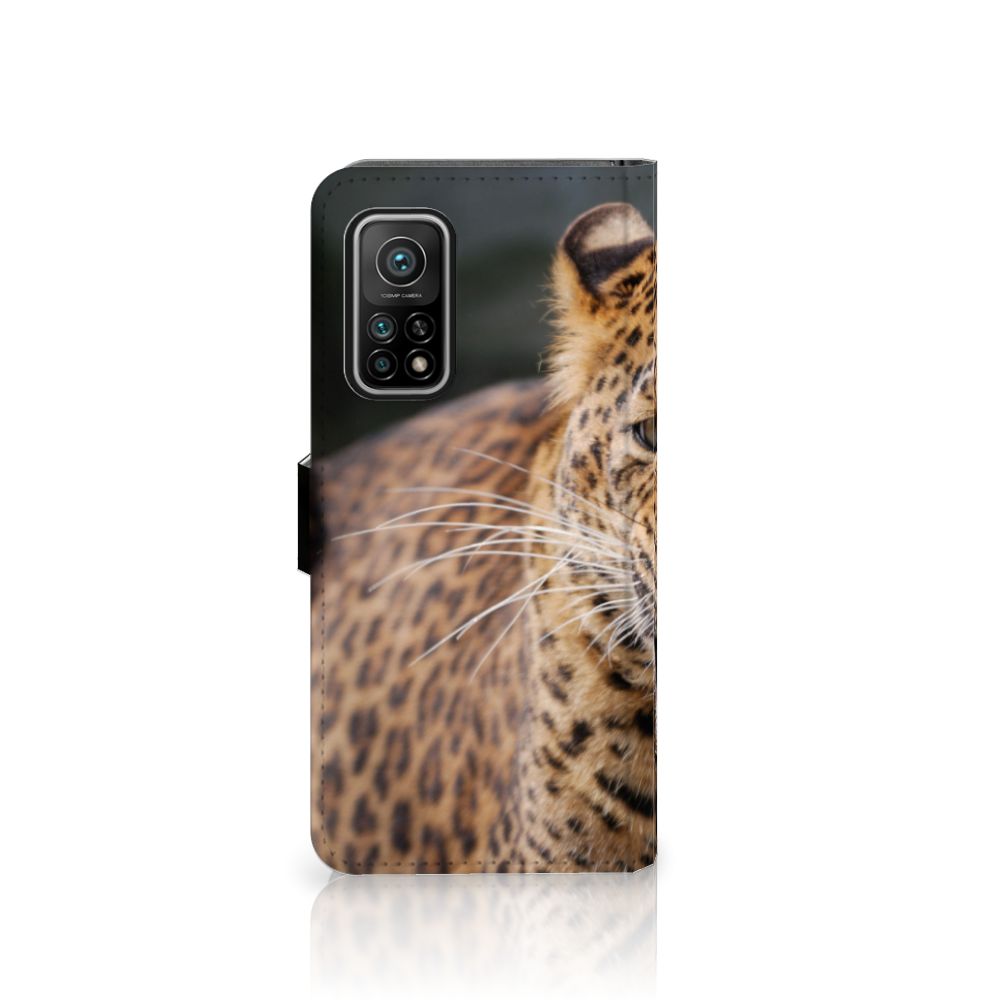 Xiaomi Mi 10T Pro | Mi 10T Telefoonhoesje met Pasjes Luipaard