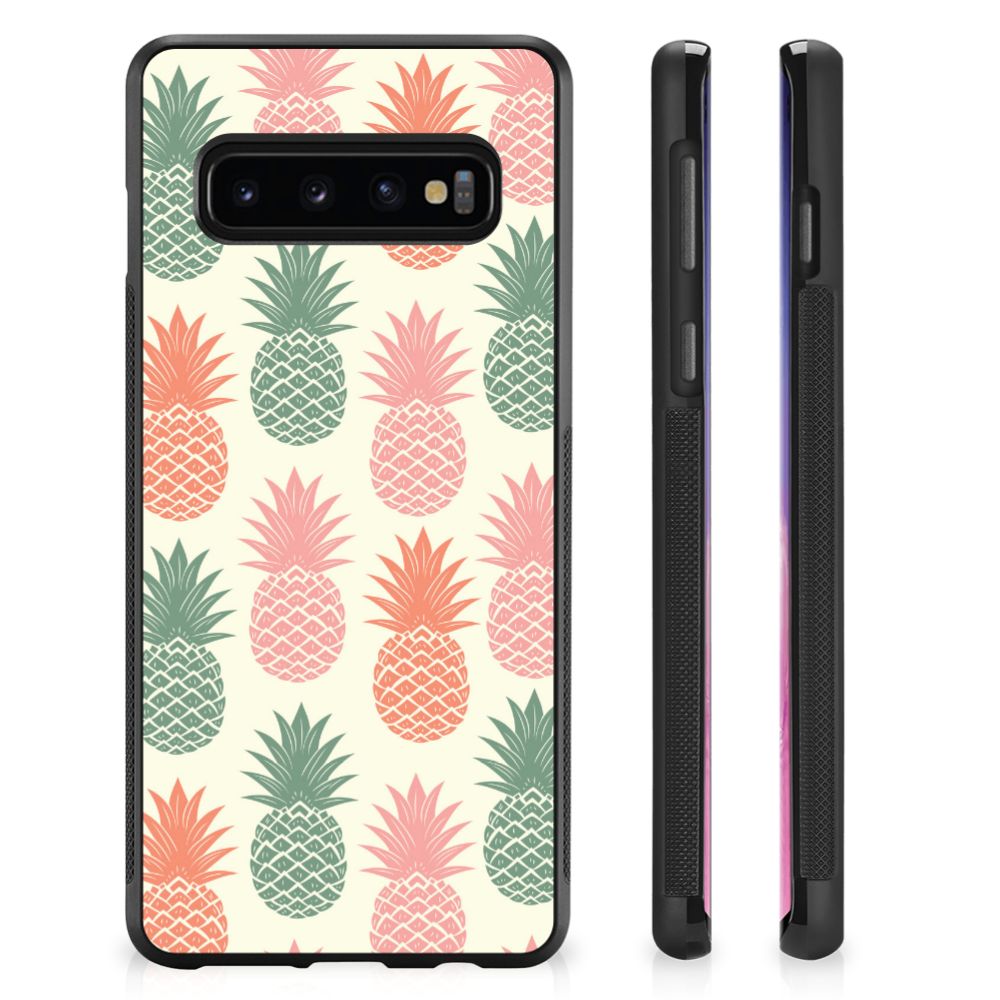 Samsung Galaxy S10+ Silicone Case Ananas