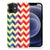 iPhone 12 | 12 Pro (6.1") TPU bumper Zigzag Multi Color