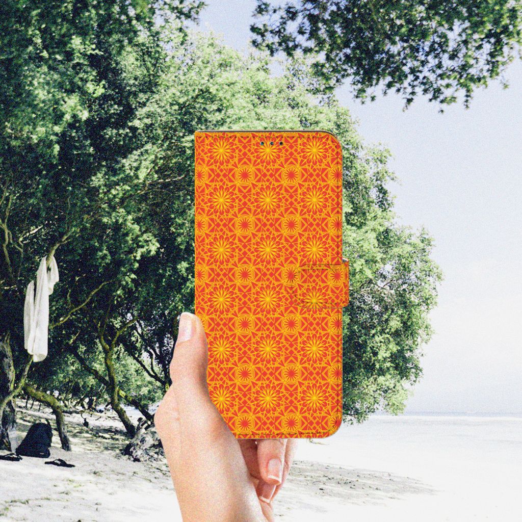 Nokia G50 Telefoon Hoesje Batik Oranje