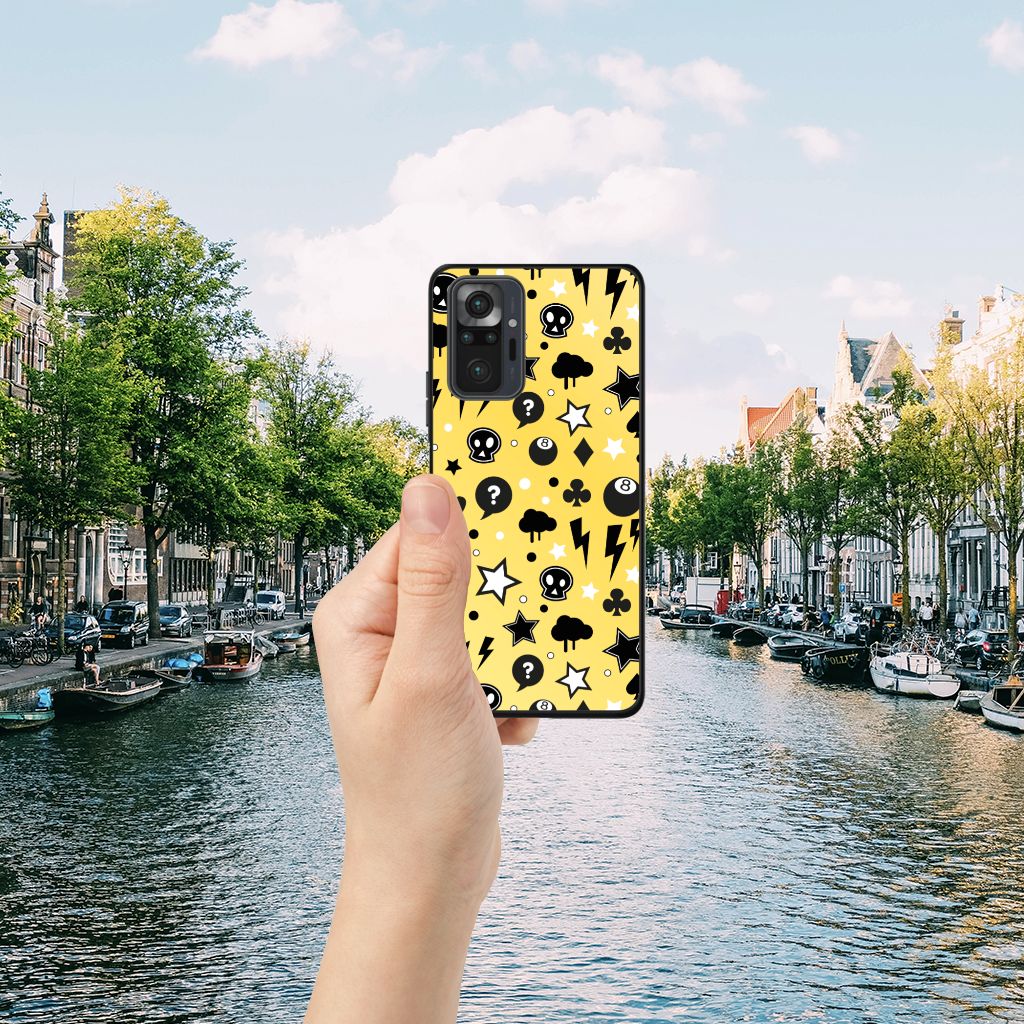 Telefoonhoesje Xiaomi Redmi Note 10 Pro Punk Geel B2C Telecom