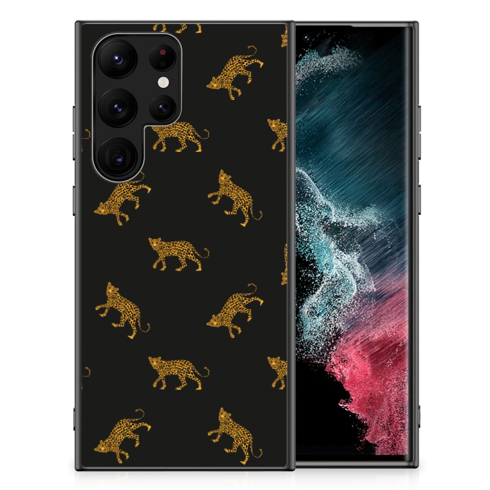 Dierenprint Telefoonhoesje voor Samsung Galaxy S23 Ultra Leopards