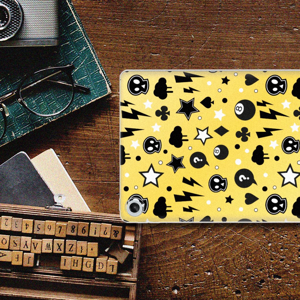 Tablet BackCover Lenovo Tab M10 Plus (3e generatie) Punk Geel - B2C Telecom