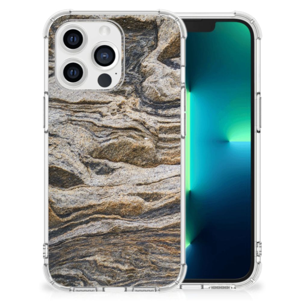 Apple iPhone 13 Pro Anti-Shock Hoesje Steen B2C Telecom