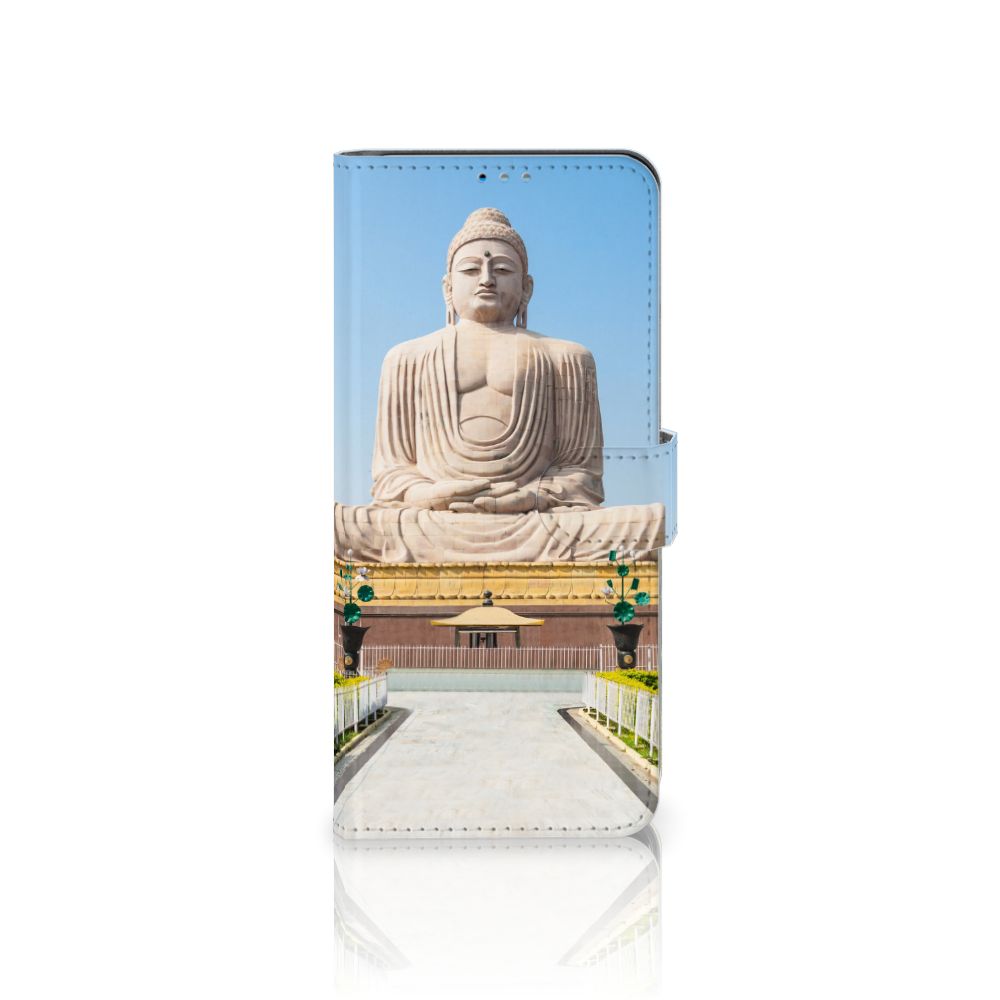 Motorola Moto G9 Plus Flip Cover Boeddha