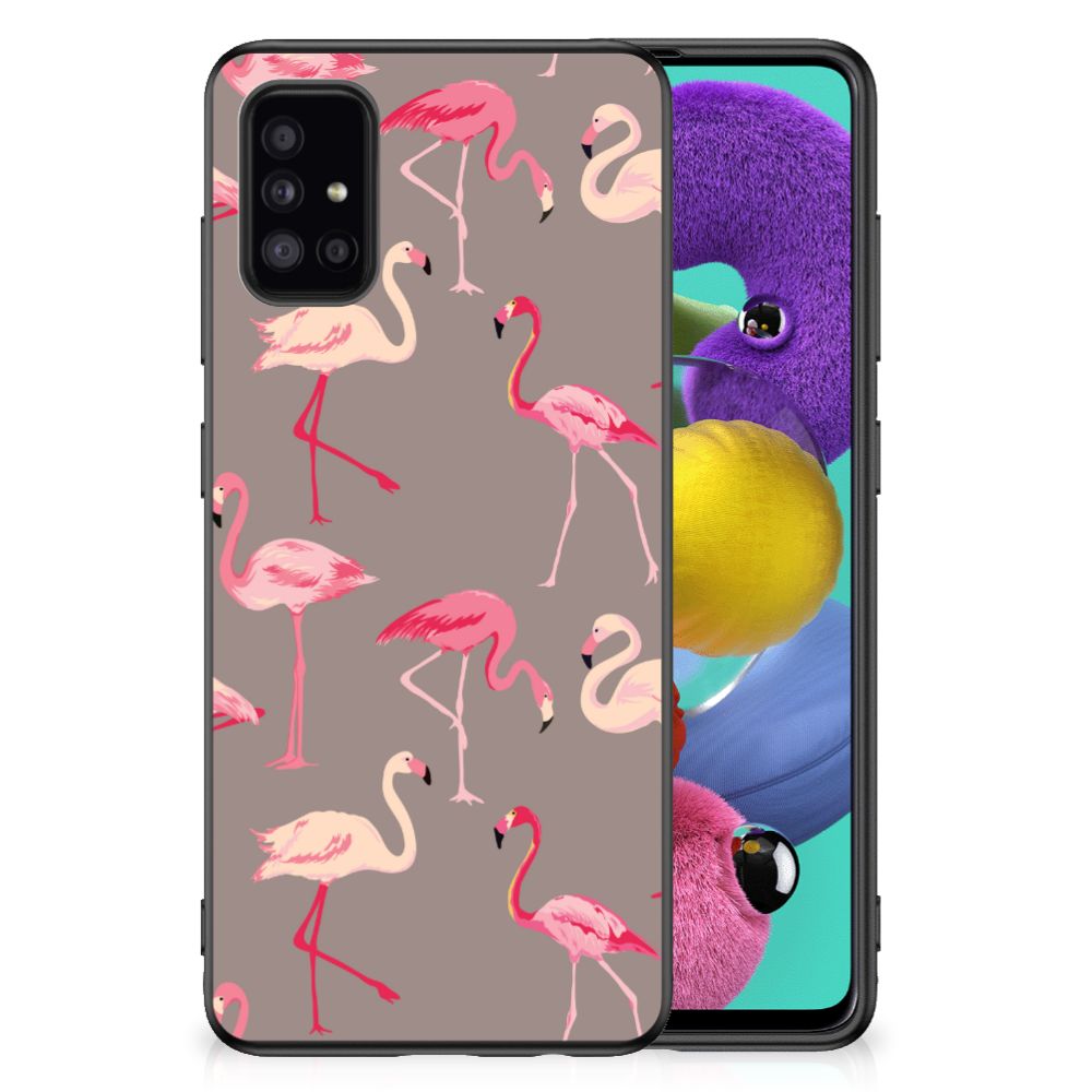 Samsung Galaxy A51 Back Cover Flamingo