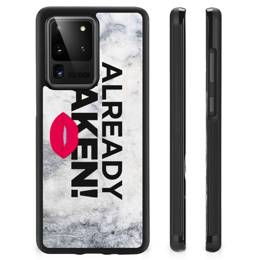 Samsung Galaxy S20 Ultra Hoesje met Quotes Already Taken White B2C Telecom