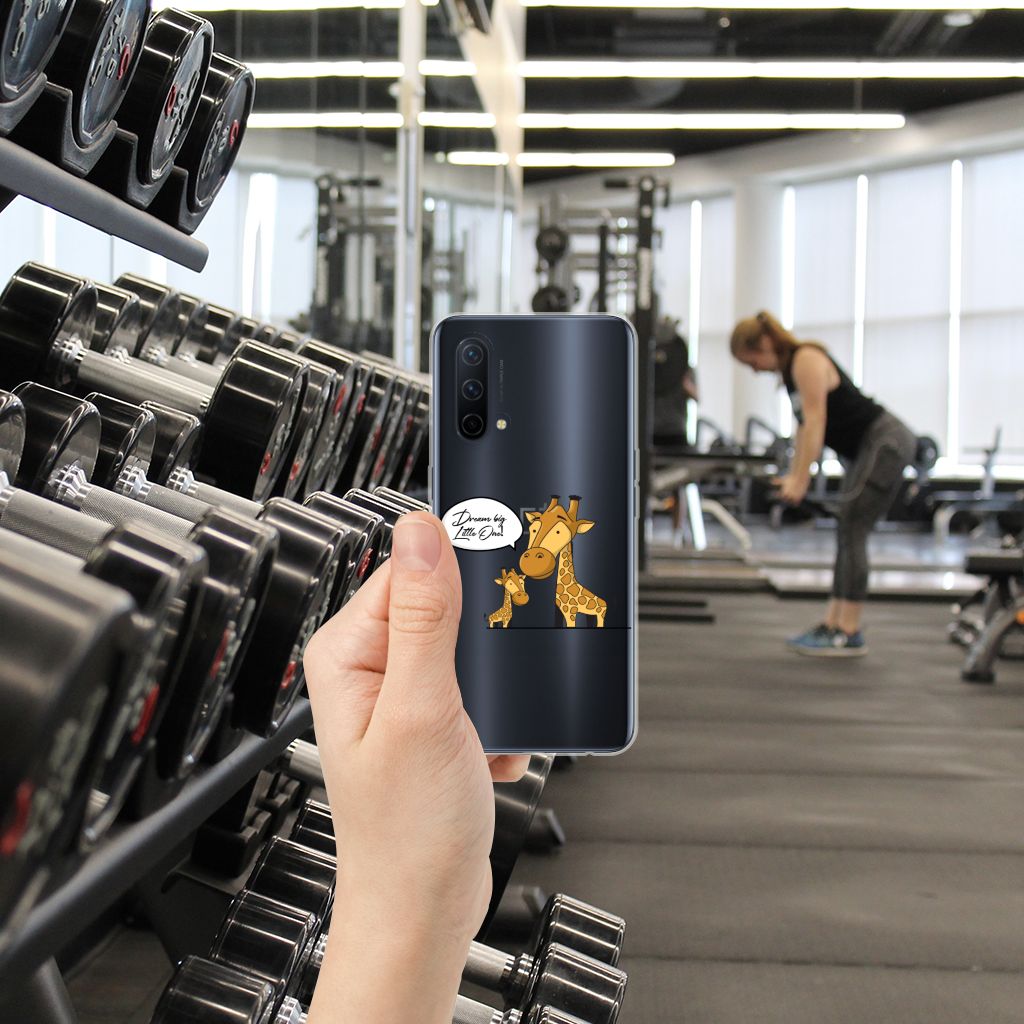 OnePlus Nord CE 5G Telefoonhoesje met Naam Giraffe B2C Telecom