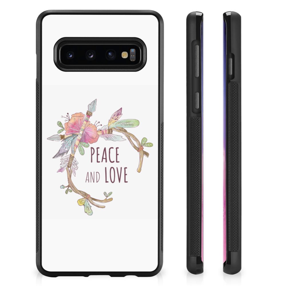 Samsung Galaxy S10+ Bumper Hoesje Boho Text B2C Telecom