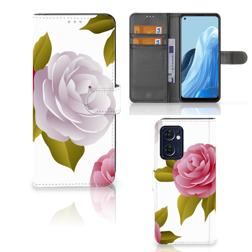 OPPO Find X5 Lite | Reno 7 5G Hoesje Roses