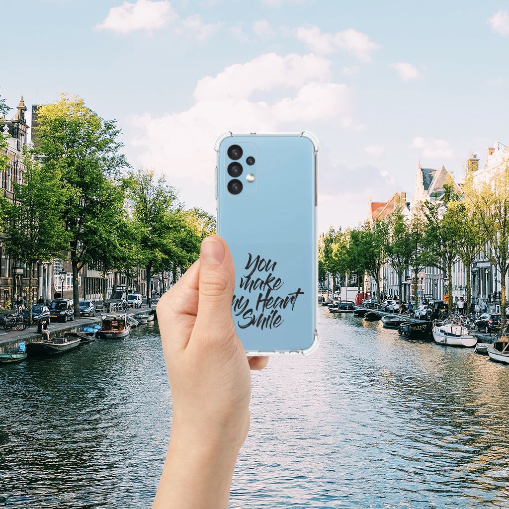 Samsung Galaxy A13 (4G) Telefoonhoesje met tekst Heart Smile B2C Telecom