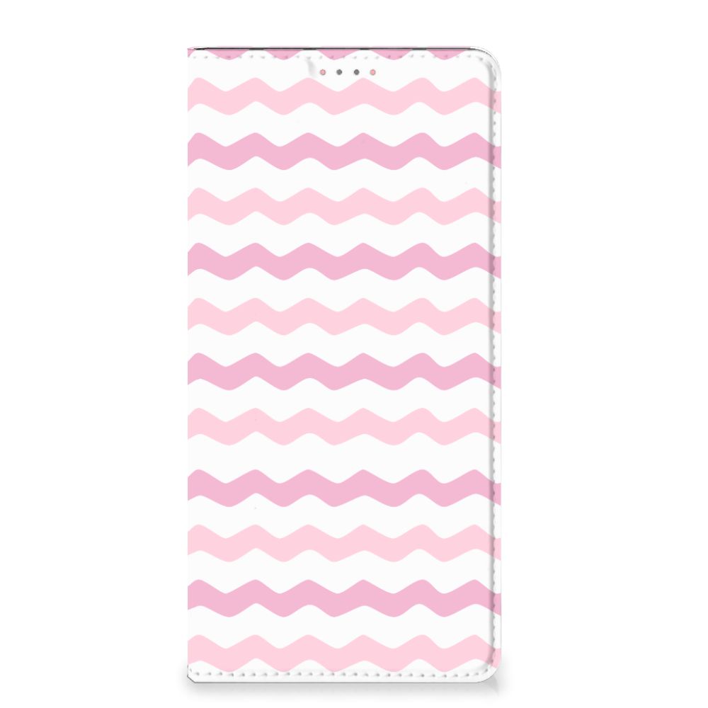 Samsung Galaxy A13 (4G) Hoesje met Magneet Waves Roze