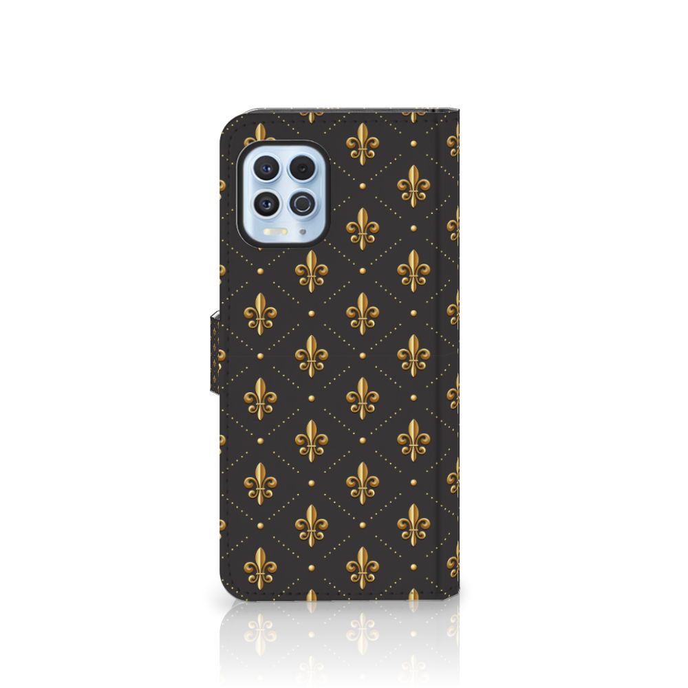 Motorola Moto G100 Telefoon Hoesje Franse Lelie