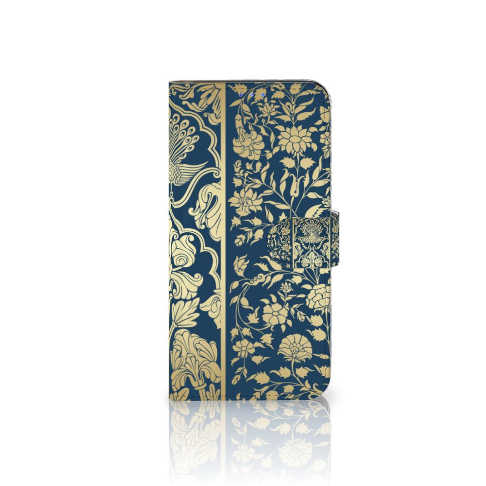 Motorola Moto G Pro Hoesje Beige Flowers