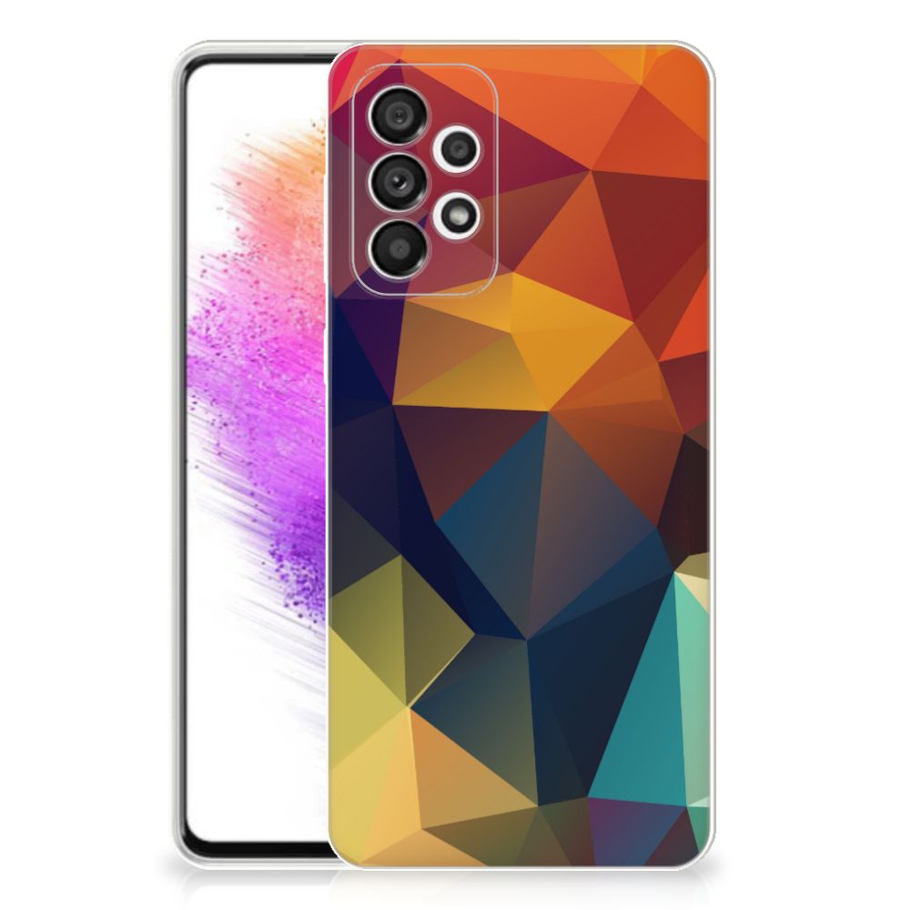 Samsung Galaxy A73 5G TPU Hoesje Polygon Color B2C Telecom
