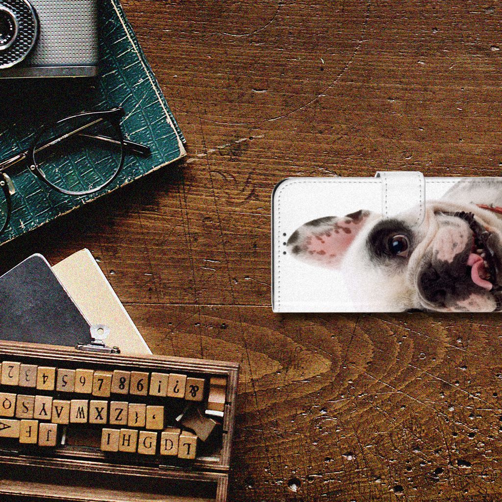 Samsung Galaxy Xcover 5 Telefoonhoesje met Pasjes Franse Bulldog