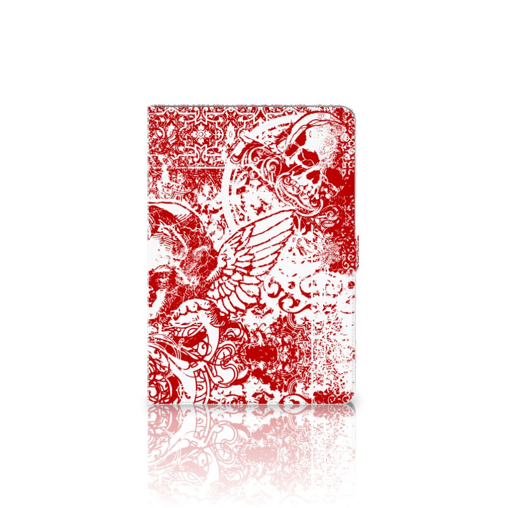 Angel Skull Rood - achterkant