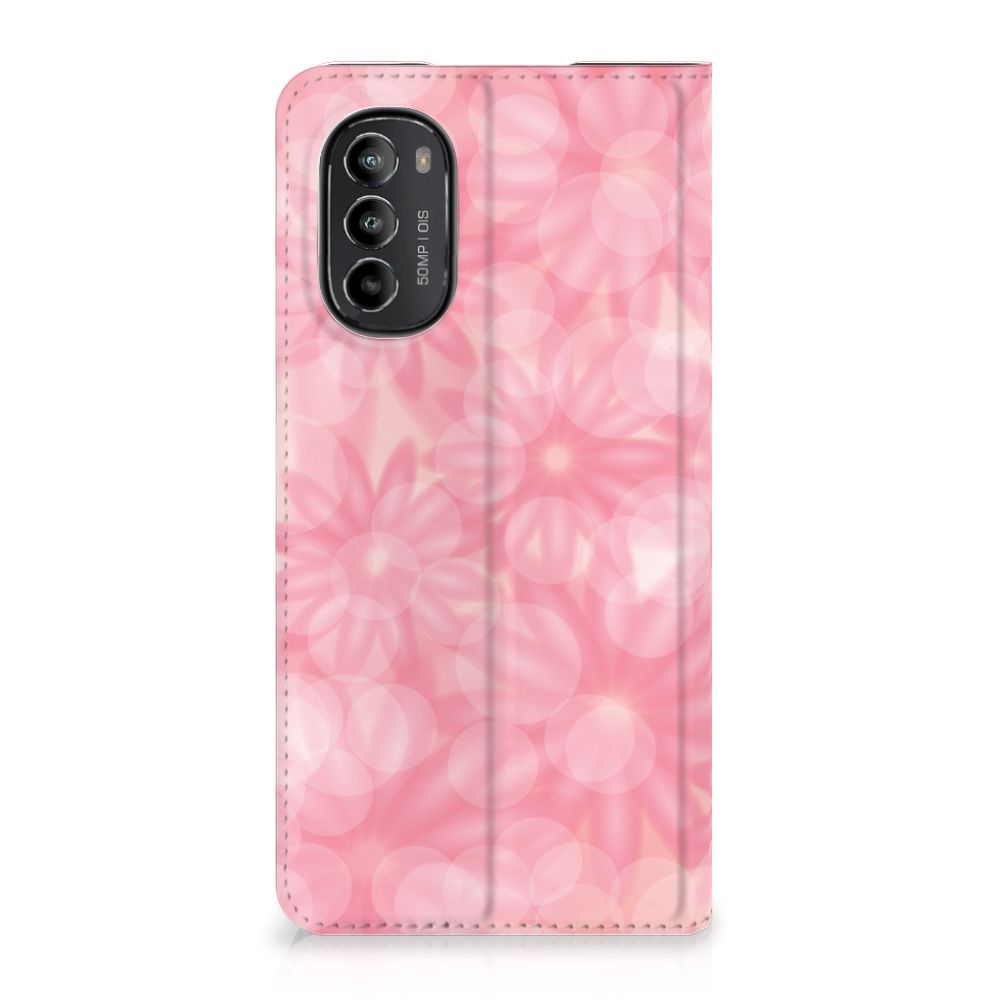 Motorola Moto G52 | Moto G82 Smart Cover Spring Flowers - B2C Telecom
