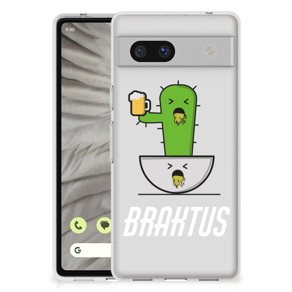 Google Pixel 7A Telefoonhoesje met Naam Braktus