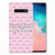 Samsung Galaxy S10 Plus Silicone-hoesje Flowers Pink DTMP