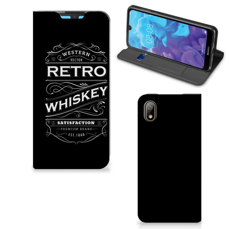 Huawei Y5 (2019) Flip Style Cover Whiskey - B2C Telecom