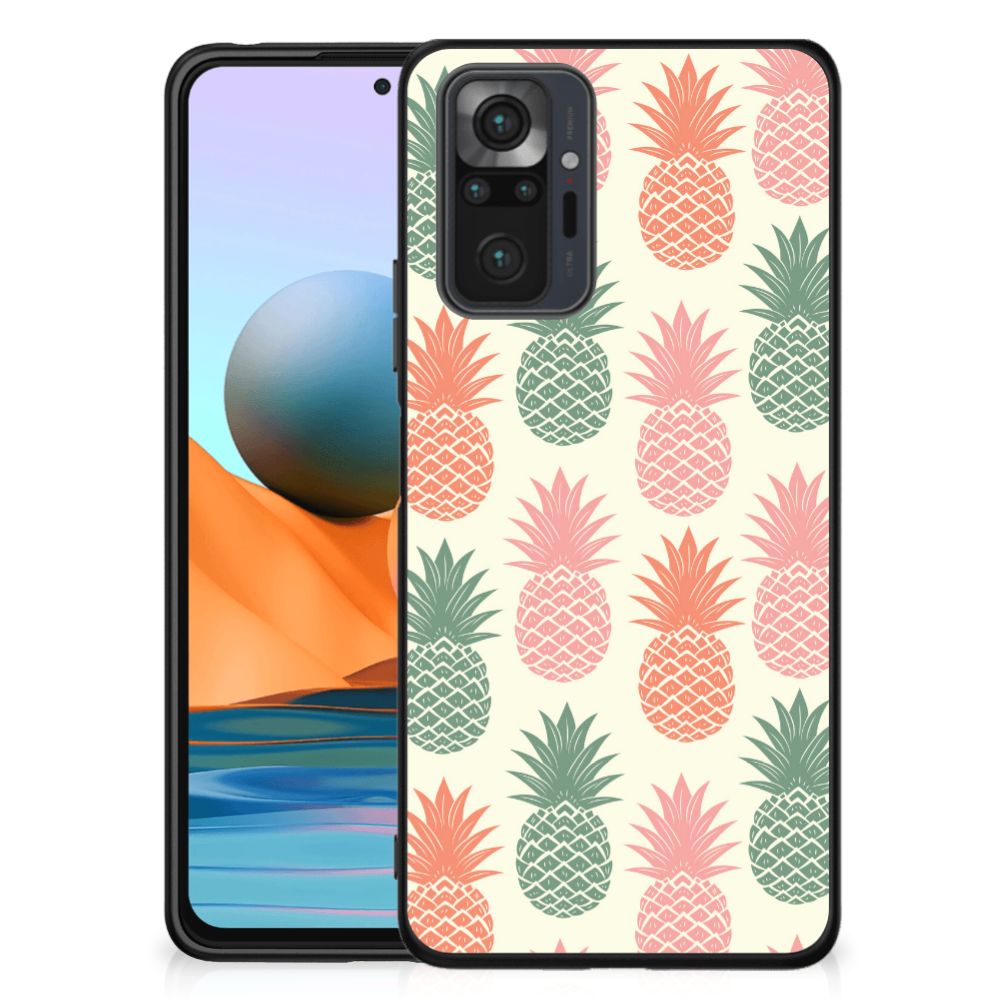 Xiaomi Redmi Note 10 Pro Back Cover Hoesje Ananas