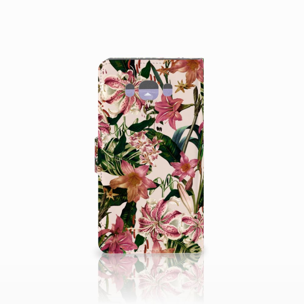 Samsung Galaxy J7 2016 Hoesje Flowers