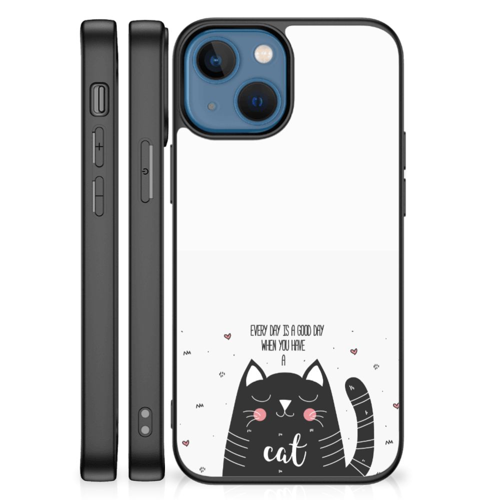 Apple iPhone 13 mini Hoesje Cat Good Day B2C Telecom