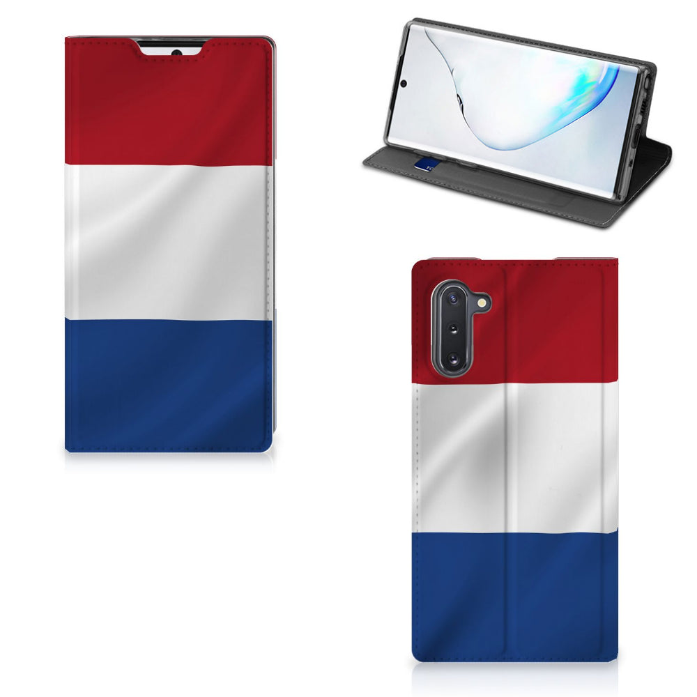 Samsung Galaxy Note 10 Standcase Nederlandse Vlag