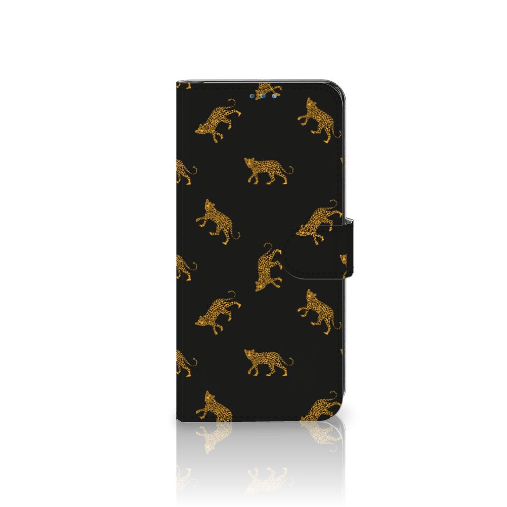Telefoonhoesje met Pasjes voor OnePlus Nord N10 Leopards
