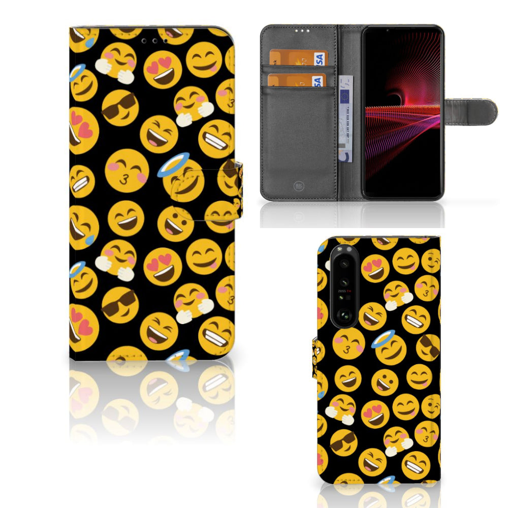 Sony Xperia 1 III Telefoon Hoesje Emoji