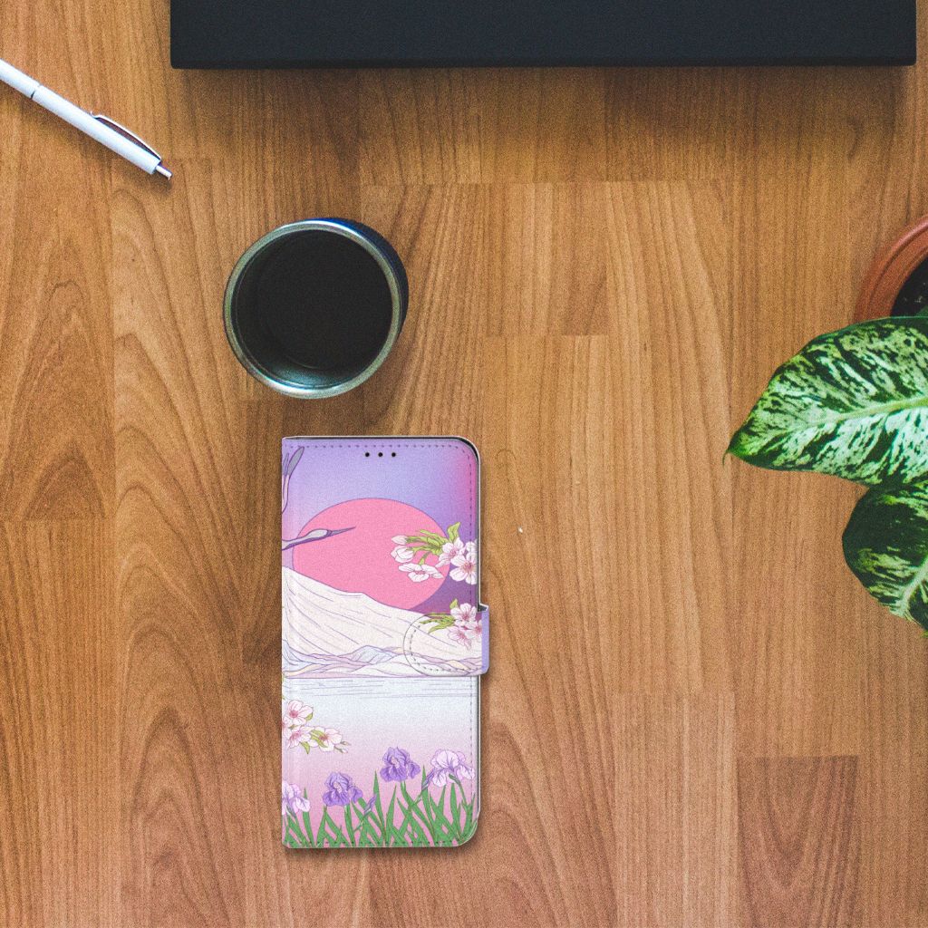 Samsung Galaxy S21 Ultra Telefoonhoesje met Pasjes Bird Flying