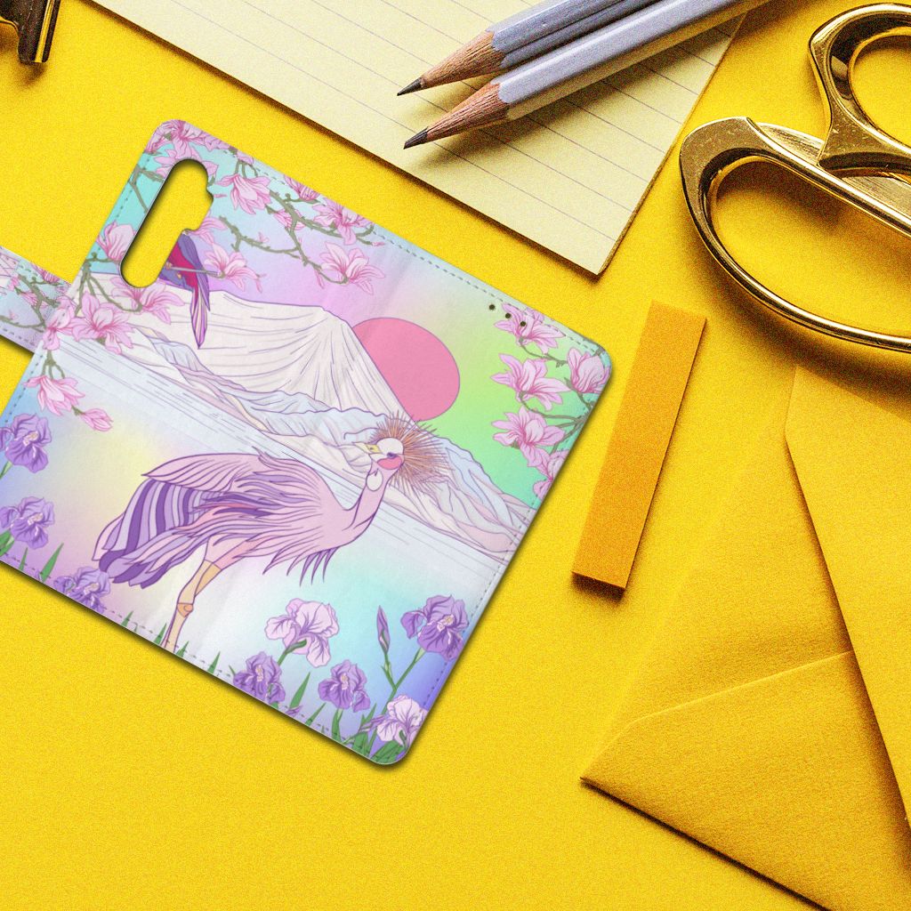 Xiaomi Mi Note 10 Lite Telefoonhoesje met Pasjes Bird