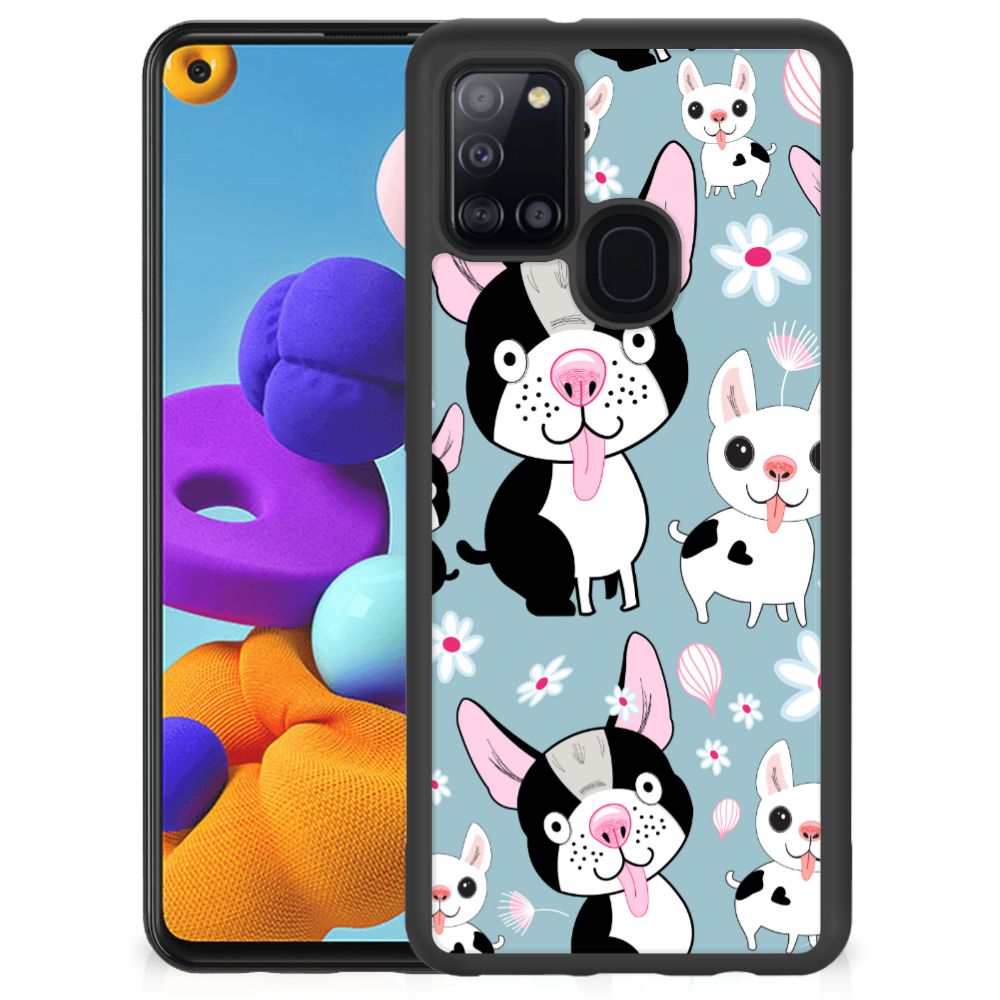 Samsung Galaxy A21s Back Cover Hondjes