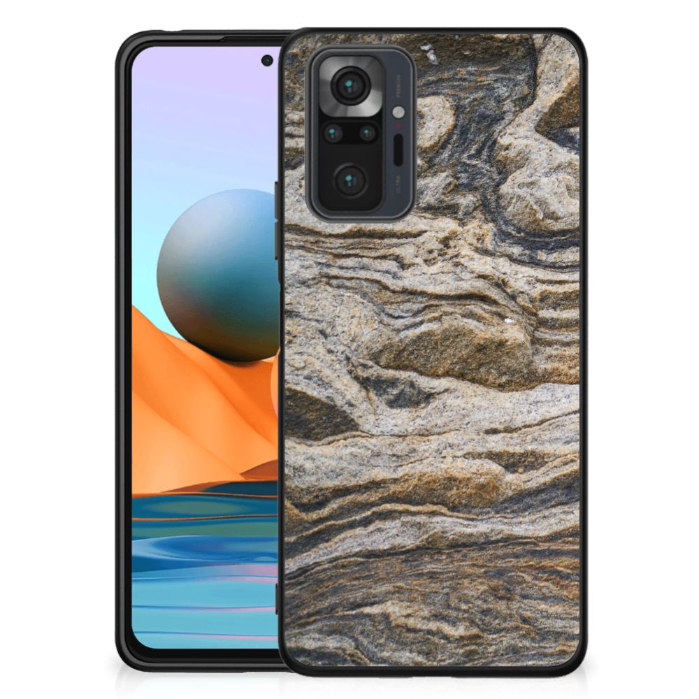 Xiaomi Redmi Note 10 Pro Marmeren Print Telefoonhoesje Steen