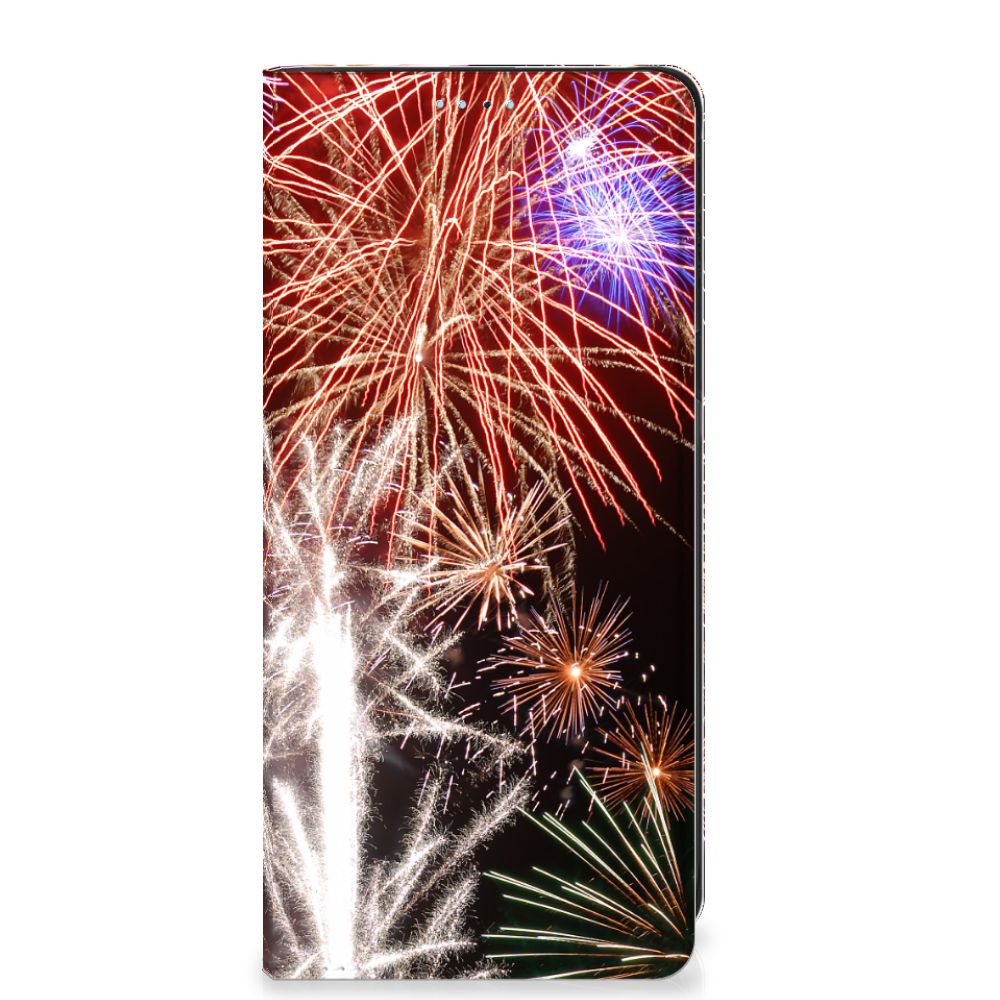 Xiaomi Redmi Note 11/11S Hippe Standcase Vuurwerk