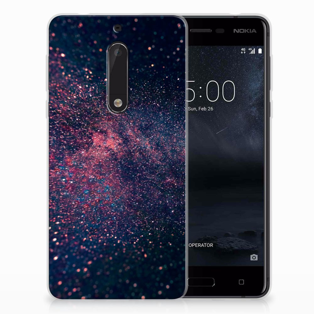 Nokia 5 TPU Hoesje Stars