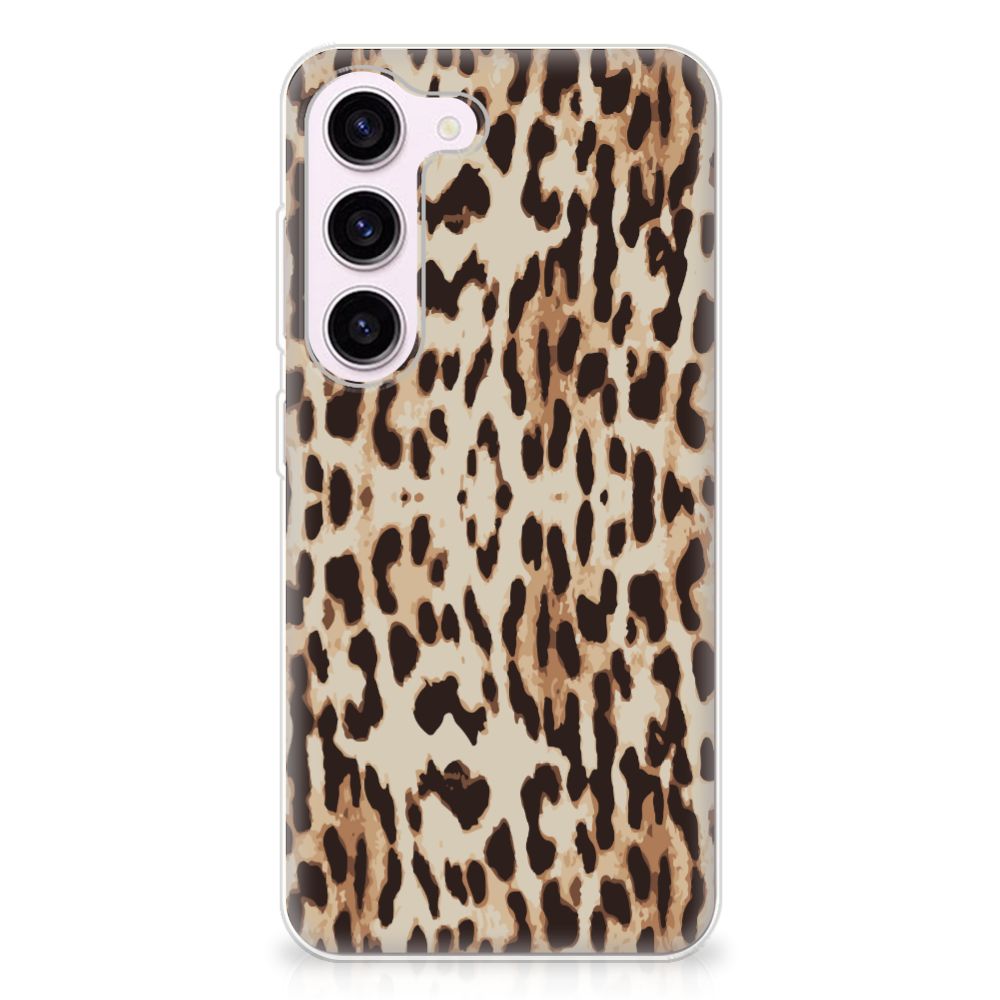 Samsung Galaxy S23 TPU Hoesje Leopard B2C Telecom