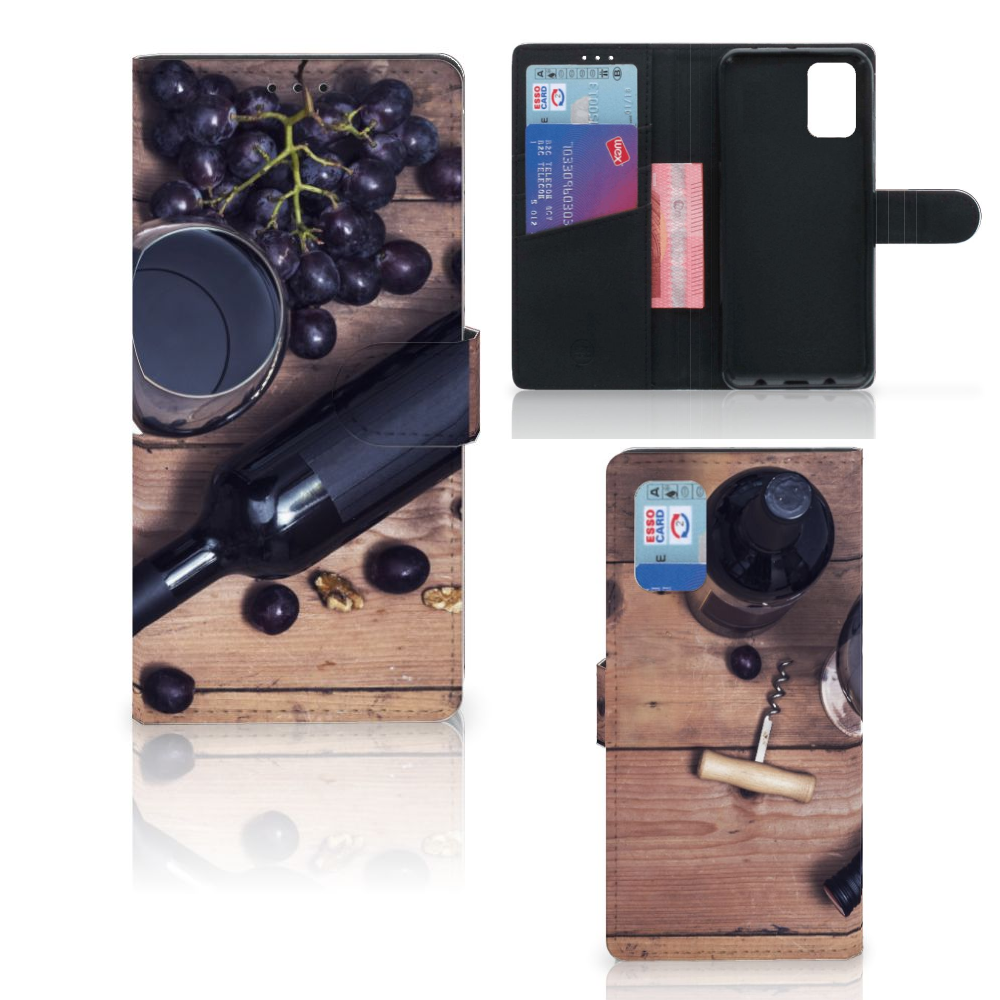 Samsung Galaxy A02s | M02s Book Cover Wijn