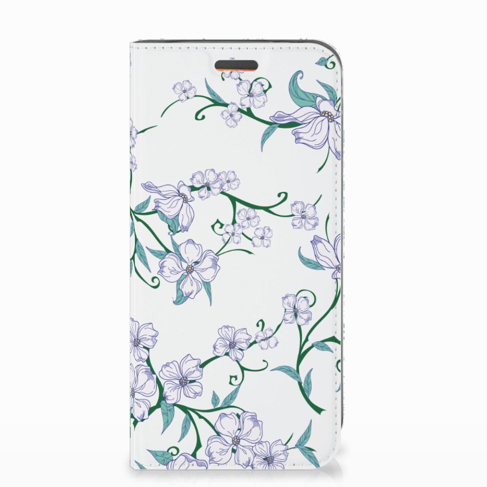 Motorola Moto E5 Play Uniek Smart Cover Blossom White