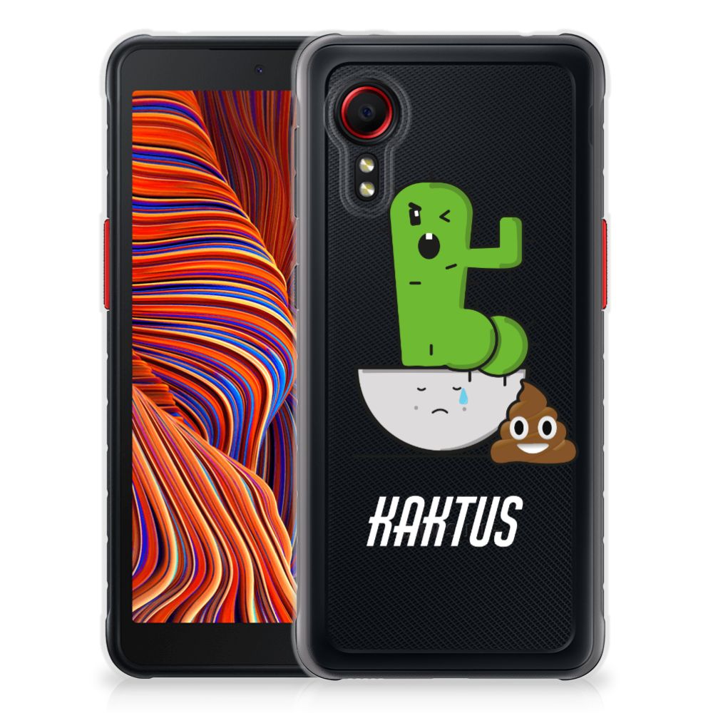 Samsung Galaxy Xcover 5 Telefoonhoesje met Naam Cactus Poo B2C Telecom
